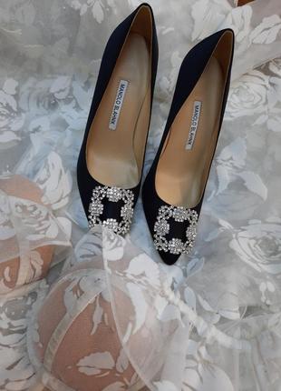 Manolo blahnik* вечірні туфельки човники