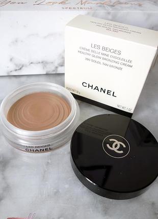 Кремовий бронзер chanel les beiges healthy glow bronzing cream