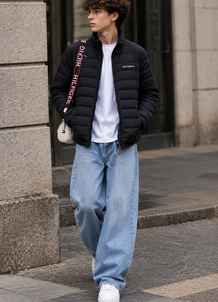 Куртка лёгкая мужская подростковая oversize street style весна осень