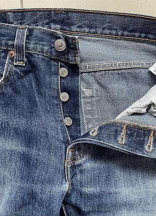 Джинси чоловічі levi’s 501 сині 7