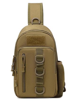 Тактическая сумка через плечо cordura 1000d слинг с системой molle