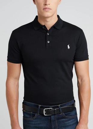 Классическая мужская футболка-поло известного американского бренда polo ralph lauren