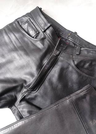 Мотоштаны бренда ixs motorcycle fashion (размер 56), изготовленные из натуральной кожи швейцарского производителя.