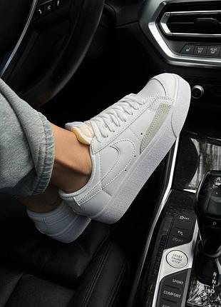 Nike blazer low platform premium