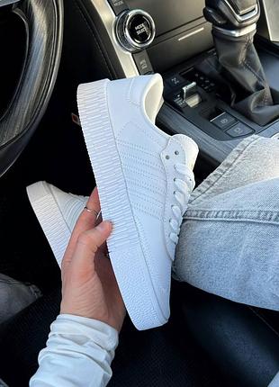 Adidas samba white premium 3