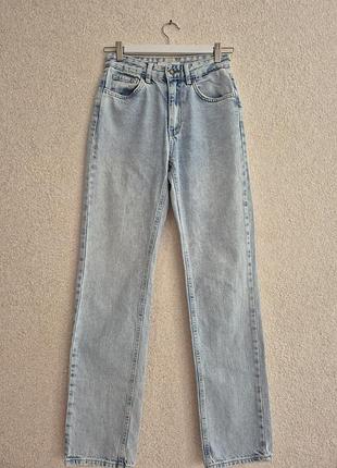 Женские прямые джинсы wide leg