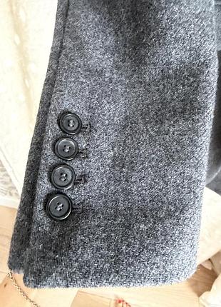 Пальто чоловіче zara сіре 4