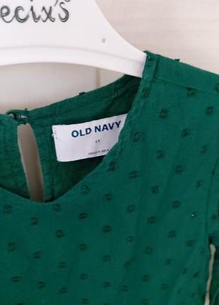 Сукня для дівчинки old navy зелена 2