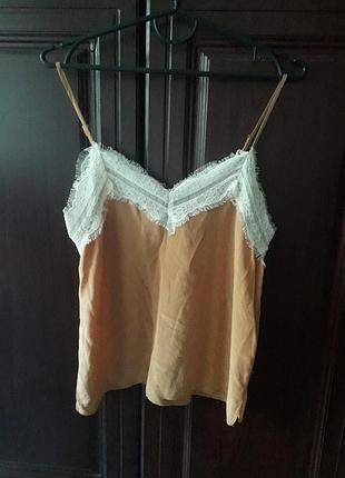 Шелк zara майка