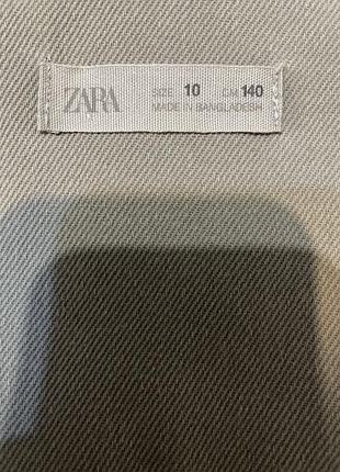 Сорочка zara джинсова сіра 5