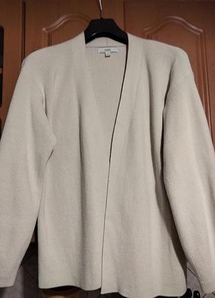 Стильный женский кардиган молочного цвета, размер s, от m&amp;s