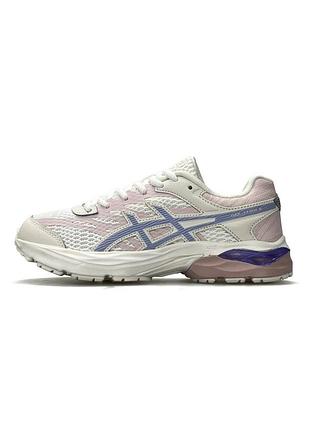 Кроссовки женские asics gel-flux 4 white pink violet