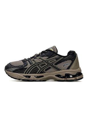 Кросівки чоловічі asics gel-nimbus 10.1 brown black