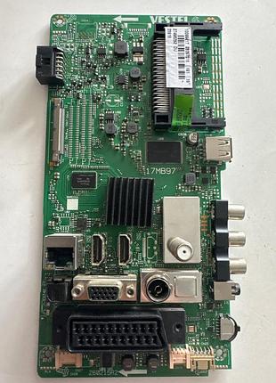 Основна плата, main 17mb97 для telefunken d39f272n3cw, бу, робоча