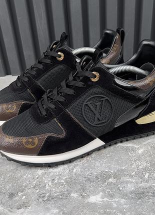 Louis vuitton run away monogram женские кроссовки оригинал 39 eur