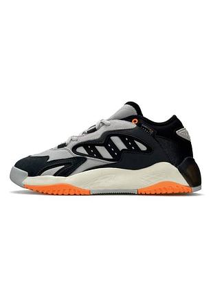 Мужские кроссовки adidas streetball 2.0 black grey orange