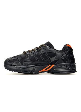 Мужские кроссовки adidas ivy park savage v4 black orange