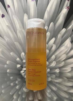 Очищуючий тонік для обличчя clarins one-spep facial cleanser