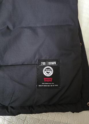 Зимова чоловіча куртка пуховик levi's 6