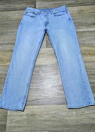 Мужские светло-синие джинсы levis 514 , размер 33/30 .