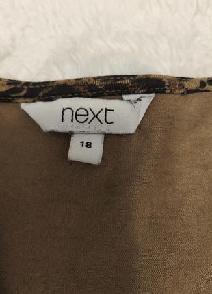 Платье женское в леопардовый принт next 3