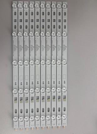 Подсветка 2013sony40ab 3228 05 rev1.0 130927, для sony 40’, 10 пл по 5 св