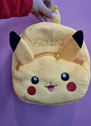 Рюкзак дитячий pikachu жовтий