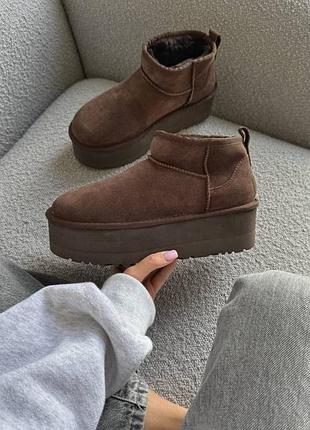 Ugg ultra mini platform premium