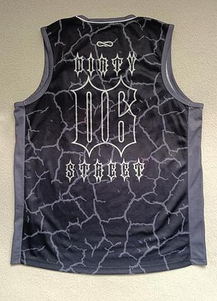 Майка propaganda skeleton basket jersey 3