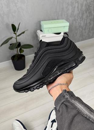 Nike air max 97 triple black 6