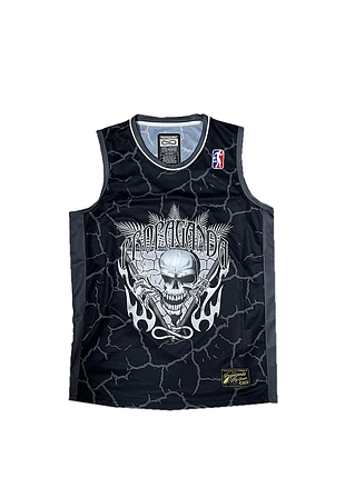 Майка propaganda skeleton basket jersey