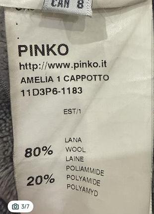 Пальто pinko  у розмірі s 4