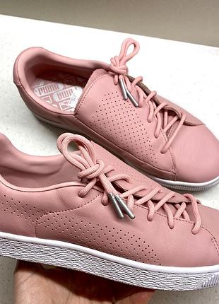 Кросівки жіночі puma, шкіряні, розмір 40