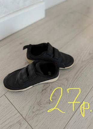 Кеди для хлопчика h&m чорні, розмір 27