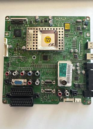 Основная плата, main bn41-01019a для samsung le40a552p3r, бу, рабочая