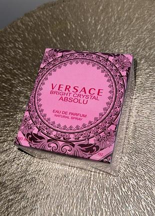 Жіночі парфуми versace bright crystal absolu 90 ml парфюм версаче італія дуже шлейфовий аромат