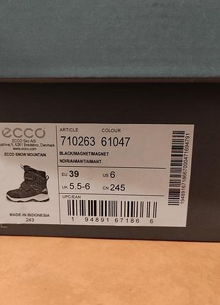 Черевики ecco snow mountain 38 - 39 р 6