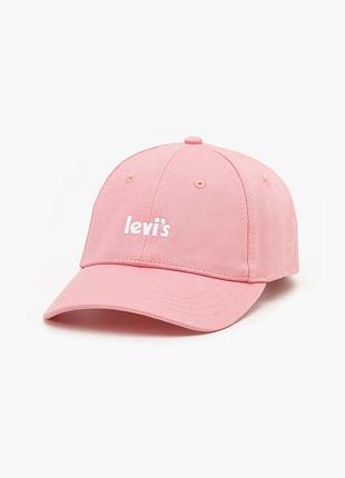 Жіноча кепка levi’s рожева levi strauss