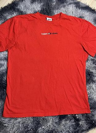 Футболка бренду tommy jeans, оригінал , розмір l