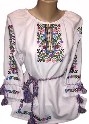Вишиванка жіноча "розет" bi-0014