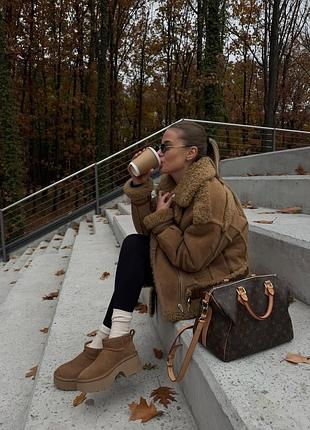 Жіночі черевики ugg australia коричневі, розмір usa 9