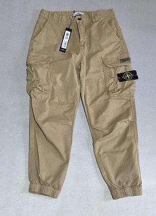 Фирменные брюки stone island, р. l