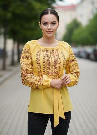 Вишиванка жіноча "левіра" bl-0083