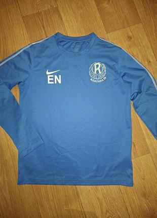 Спортивный реглан лонгслив подростковый детский 158 164 170 на 13-15 лет nike dri-fit оригинал идеальное состояние для мальчика для спорта футбола