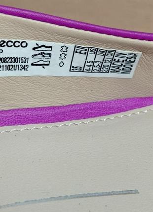 Балетки жіночі шкіряні ecco  35р. 6