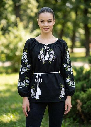 Вишиванка жіноча "ромашкова поляна" bl-0047