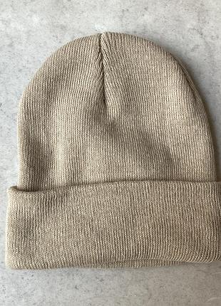Шапка біні бланкова acrylic beanie