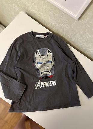 Регланчик дитячий zara avengers