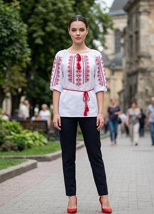 Вишиванка жіноча "норана" bu-0033
