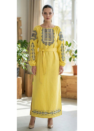 Вишита сукня"ерлані" pl-0026